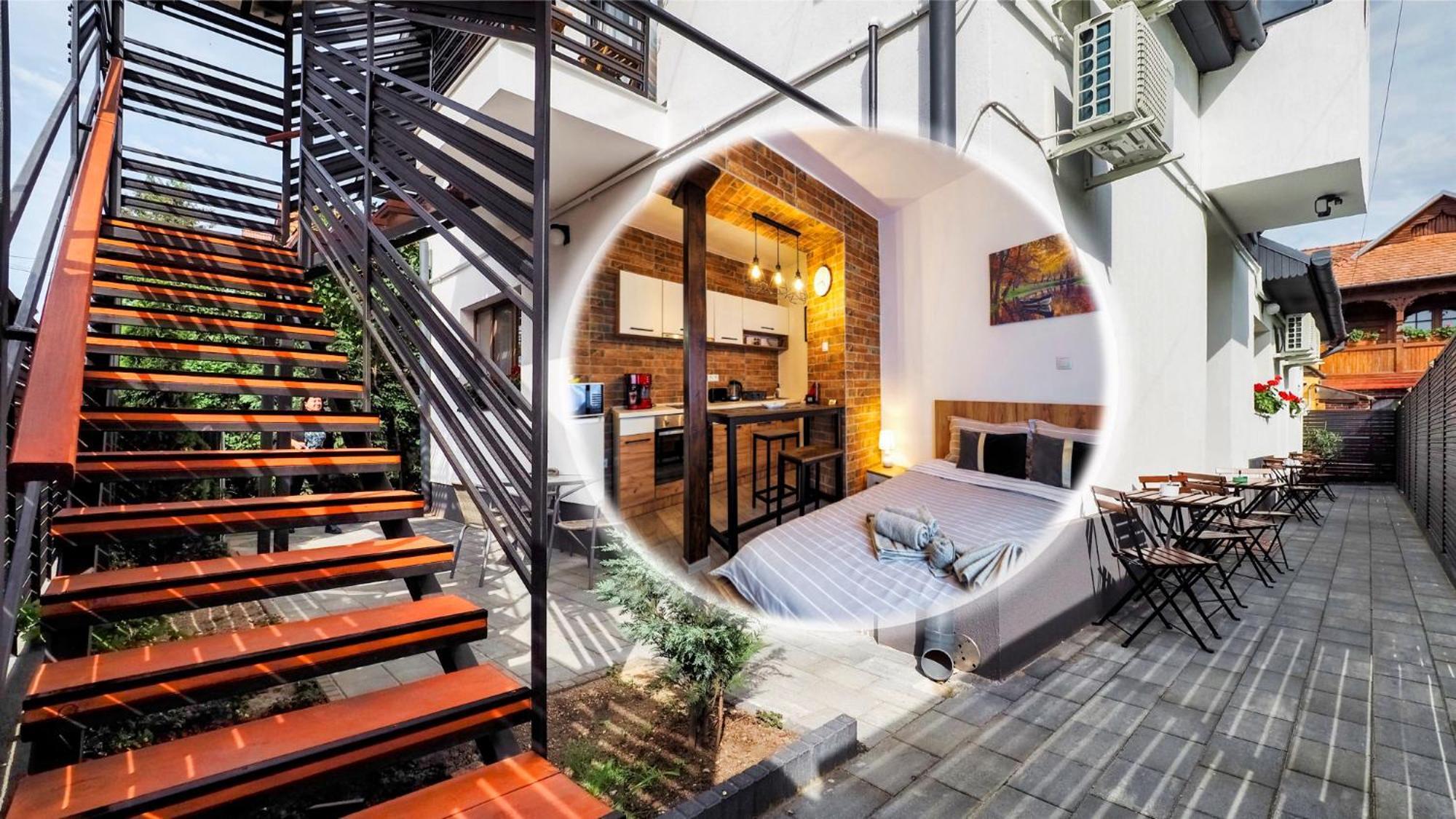 Ben Apartments Sibiu Bagian luar foto
